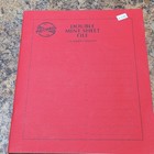 4 Vintage Meghrig Double Mint Sheet File Stock Book Album  24-sheet Capacity