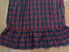 Christmas Horn Apron Vtg Green Grandmacore Baking Holiday Country Cottagecore
