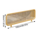Dividers For Dining Areas  Striped Matte Glass Restaurant Decorative Partitions