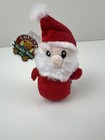 New Chelsea Teddy Bear Co  Santa Claus Mini Plush Stuffed Toy Holiday Stocking