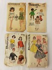 Vintage 60s Butterick Sewing Patterns Lot Of 4 6963 5790 9297 9081              