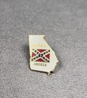 Georgia Jaycees State Flag Trading Pin Back