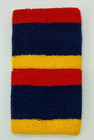 Nike Swoosh Wristbands Tennis Midnight Navy red gold white