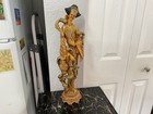 Vintage    Hand Carved Chinese  Oriental Asian Woman   20 