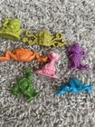 Vintage 1970s Freakies Complete Set Of 7 Solid Pvc Figures Cereal Premiums