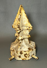 Antique Architectural Garden Gate  Fence  Finial  Cast Iron  8in   4 Lbs 4 Oz 