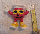 Vintage 1990 s Kraft Kool-aid Man Mascot Pvc Figure Yellow Sunglasses