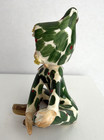 Vintage Lefton Holly Elf Pixie Ceramic Figurine Spaghetti Hair Berry Christmas