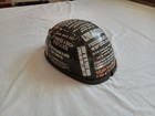 Vintage Collectable Novelty Outlaw Biker Half Helmet Black Collectable