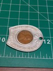 1975-d Encased Lincoln Cent Lucky Penny The Pirates House Georgia