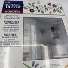 Vtg 90   s New Plaid Stencil Decor Garden Vine Wall Stencil Flowers