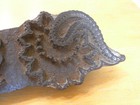 Large Asian Indian Hand Carved Wooden Hand Printing Block Palampore Paisley Flor
