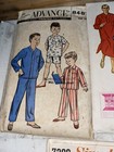Vtg Sewing Patterns Pajamas Dress And Hat Advance Mccalls Simplicity Lot Of 5