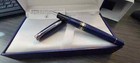 Waterman Charleston Rollerball Pen  Blue   Silver 0 5mm Pencil In Box Mint   