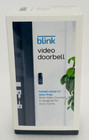 Blink Smart Wifi Video Doorbell Wired battery Operated Black  New