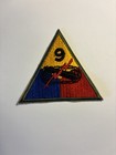 9th Armored Division  Vintage Ww Ii Era U s  Army Patch - Original Issue   