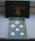 Zimbabwe 1980 Proof Coin Collection Set Cent -  1 Dollar   Royal Mint - Complete
