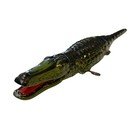 Vintage German Tin Litho Alligator Crocodile Wind Up Toy 15  Working Germany