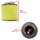 Caltric Air Filter Cleaner For Honda Recon 250 Trx250tm  2x4 2002-2026