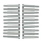 Stainless Steel Invisible Receiver Stud Swage End Fitting 3 16 cable Railing Lot