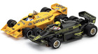 Afx Mega-g  Ayrton Senna Lotus 97t 1985   Lotus 99t 1987 Combo Ho Slot Car    