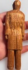 Vtg Hand Carved Folk Art President Abraham Lincoln 5 25  Tall Wood