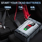 Car Jump Starter With Air Compressor 99800mah Battery Jumper Box Charger Booster