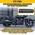 Exhaust Muffler Pipe Heat Shield Cover Protector For Harley Motorcycle Black
