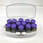 Conair More Big Curls 12 Jumbo Hot Rollers Curlers Chv12n Purple With 12 Clips