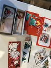 A Collection Of Assorted Vintage Christmas Gift Tags With Festive Designs 