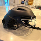 Cascade Lx Full Face Lacrosse Helmet Matte Black gray Large Nocsae 2017