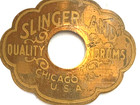 Slingerland Radio King Drum Cloud Badge Vintage 1940 s