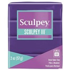 Polyform Sculpey Iii Polymer Oven-bake Clay  Purple  Non Toxic  2 Oz  Bar  Gr   