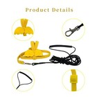 Adjustable Bird Harness Leash Parrot Flying Rope Straps Outdoor Training Trac   