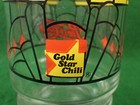 Vintage Gold Star-pepsi Cola Decorated Glass Tumbler 1980s