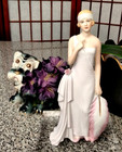 Art Deco Bisque Splendid Lady Figurine  9     Early 1900   s
