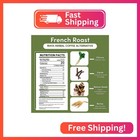 Teeccino French Roast Chicory Coffee Alternative  11 Ounce  Ground Herbal Coffee