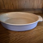 Le Creuset Lavender Ceramic 2-pc Baking Dishes Oval   Rectangular 500  f