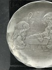 Vintage Wendell August Forge Hammered Aluminum  Christmas Coaster