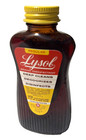 Vintage Lysol Amber Bottle In Box New Old Stock Full Concentrated Mcm 12 Oz Read
