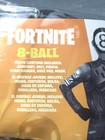 Fortnite 8-ball Costume Youth Medium 8-10 Black Jumpsuit Mask Kids Gamer Outfit