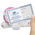 Build A Bear Mini Beans Lion White Frosted Animal Cookie - Limited Edition 