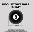 Empire Usa  14 Pool Ball Replacement Billiards Ball 2-1 4     14  Single Ball 