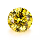 3 Carat Natural Yellow Diamond     Round Cut  Vvs1 Clarity  D Color Certified G22