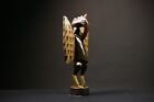 African Senufo Bird Statue Wooden Fertility Sculpture Tribal Art Decor -g4528