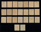 Australia 1918-33 Heads Set   Many Shades  Sg 56 66  Fine Mint