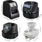 Vevor Usd Coin Sorter Wrapper And Roller 230 300 Coins min 4 Coin Tubes