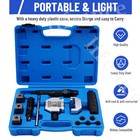Brake Line Flaring Tool Kit Single Double Flare Tool 45   For 3 16  5mm 1 4 Tube