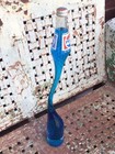 Vintage 20    Tall Pepsi Stretched Glass Soda Bottle Art Fair Carnival Prize 16 Oz