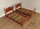 Kling Vintage Pair Of Solid Cherry Twin Beds